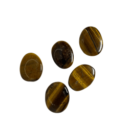 Oeil de Tigre Pierre Plate Moyenne - Protection...
