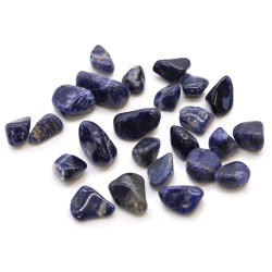 Kleine blauwe sodalietsteen - intuïtie, mentale...