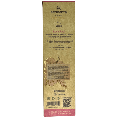Tibetan Incense Royal Rose Love Incense Aromanza Argentina - Handmade incense 8 extra thick sticks