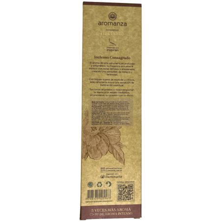 Tibetischer Weihrauch geweihter Weihrauch Beleuchtung Weihrauch Aromanza Argentinien - Handgemachter Weihrauch 8 extra dicke Stä