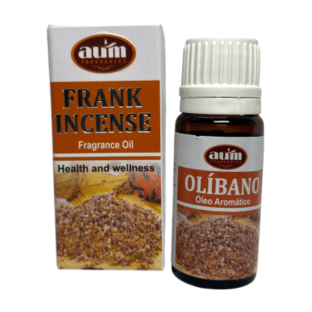AUM FRAGRANCES Óleo Fragrância de Olíbano Saúde e Bem-Estar 10ml.
