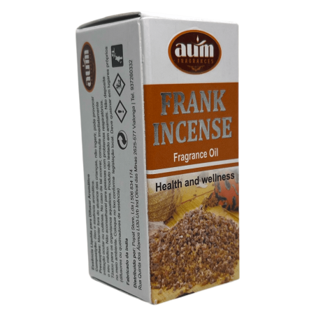 Olio profumato all'incenso AUM FRAGRANCES Incenso Salute e Benessere 10ml.