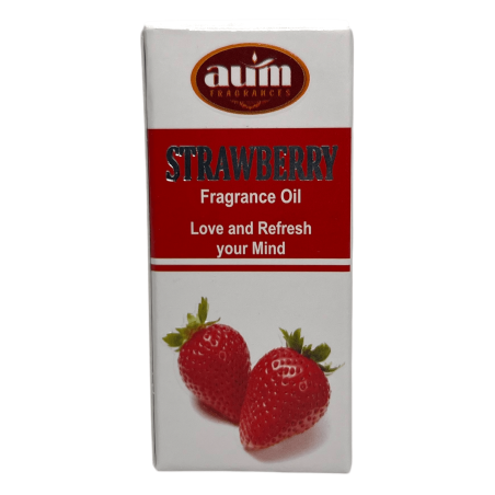 Aceite de Fragancia Fresa AUM FRAGRANCES Amor y Refresca la mente 10ml.