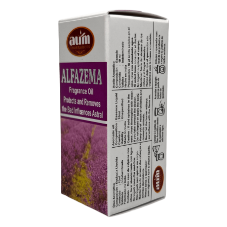 Alfazema AUM FRAGRANCES Óleo Perfumado Protege e afasta más influências astrais 10ml.