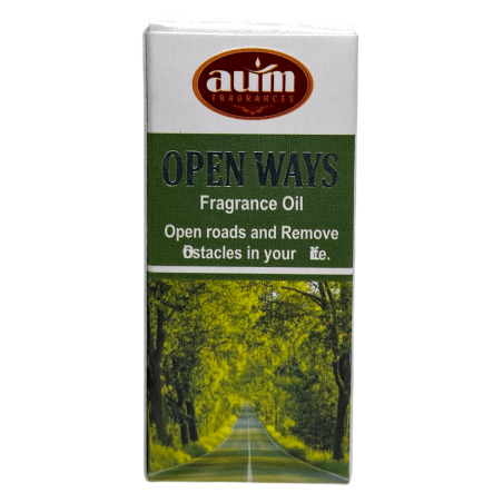 Open Paths Geurolie AUM FRAGRANCES Open paden en elimineer obstakels in je leven 10ml.