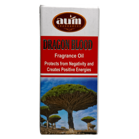 Huile parfumée Sang de Dragon AUM FRAGRANCES Protège des forces du mal et du négativisme 10ml.