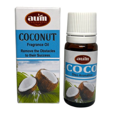Huile parfumée à la noix de coco AUM FRAGRANCES Éliminer les obstacles au succès 10ml.