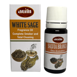 Óleo Fragrância de Sálvia Branca AUM FRAGRANCES...