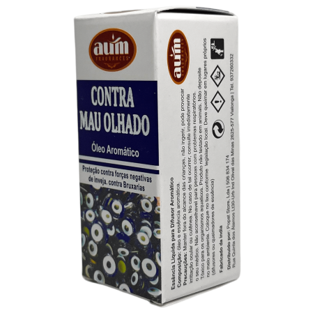 Oli de Fragància Contra el Mal d'Ull AUM FRAGRANCES Protecció davant de l'energia negativa, l'enveja i la bruixeria 10ml.