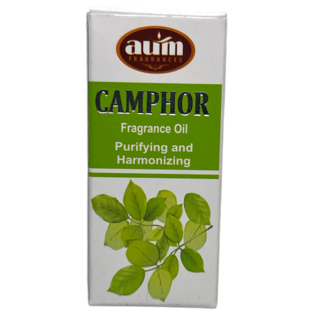 Aceite de Fragancia Alcanfor AUM FRAGRANCES Purificación y Armonía 10ml.