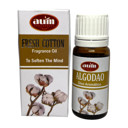 Cotton Fragrance Oil AUM FRAGRANCES Zur Beruhigung des Geistes 10ml.