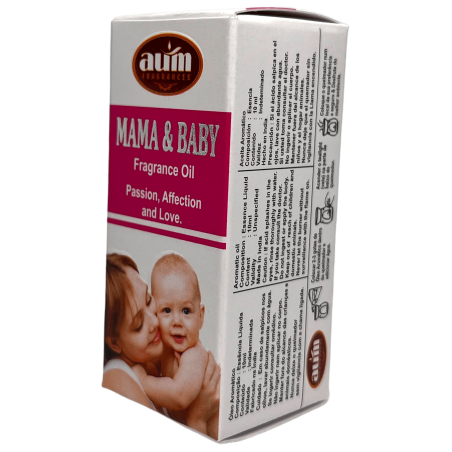 Aceite de Fragancia Mama y Bebe AUM FRAGRANCES Pasión, Afecto y Amor 10ml.