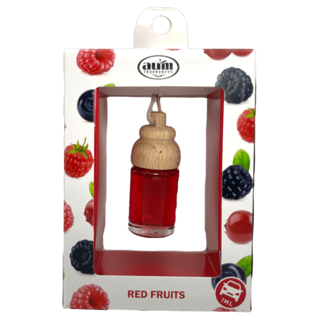 AUM Geuren Rode Vruchten Auto Luchtverfrisser 7ml.