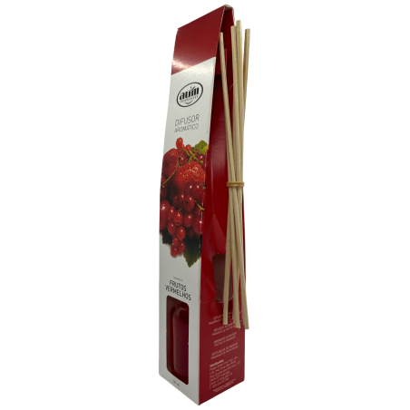 Ambientador Mikado Frutos Rojos de AUM Fragrances 50ml.