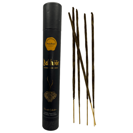 Bakhoor Pure Soul AUM Düfte Räucherstäbchen - Hochwertiger indischer handgemachter Weihrauch - 25gr.