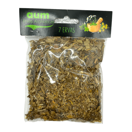 7 herbes AUM Fragrances 50gr. - Guérissent les émotions, éliminent les énergies négatives et attirent la chance et la positivité