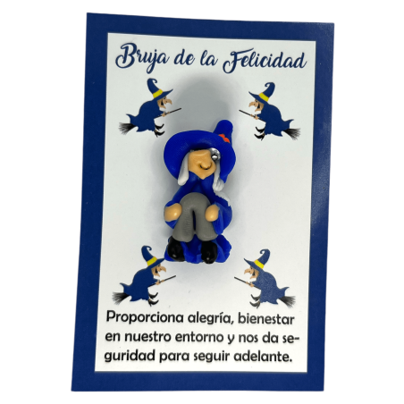 Strega della Felicità - Amuleto Esoterico HOSTENATURA - Fornisce gioia, benessere e sicurezza per andare avanti.