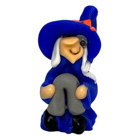 Witch of Happiness - Esoteric Amulet HOSTENATURA - Provides joy, well-being and security to move forward.
