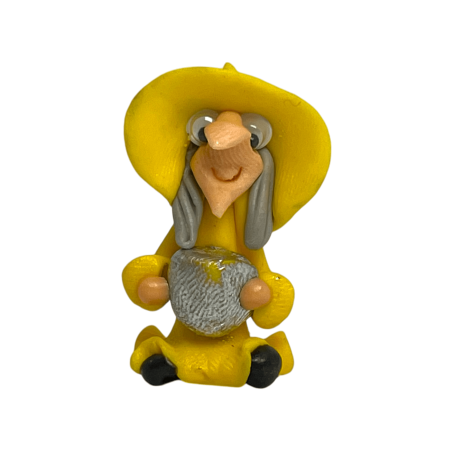 Sorcière de la fortune - Amulette ésotérique HOSTENATURA - Fournit la richesse, la chance dans le hasard, attire la prospérité e