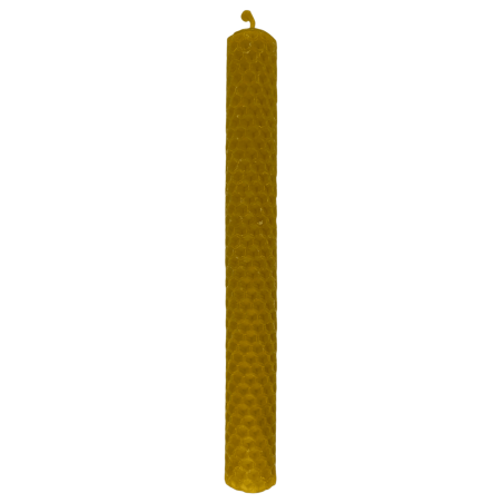 Natürliche Bienenwachs-Honigkerze - 20x2cm