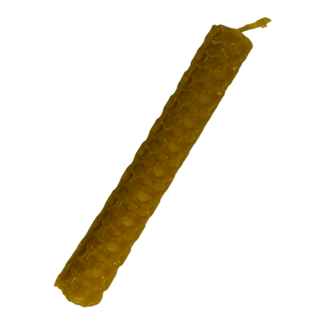 Naturligt bivax honungsljus - 10x1cm - 15gr.