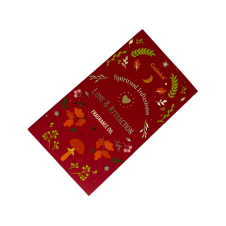 Amour et Attraction Huile Parfumée GOLOKA Infusions Spirituelles Amour & Attraction 10ml.