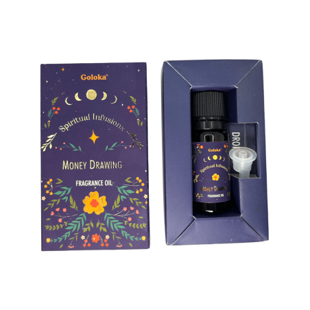 Doftolja lockar pengar GOLOKA Spiritual Infusions Money Drawing 10ml.