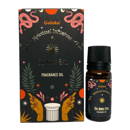 Devil Scarecrow Huile Parfumée GOLOKA Éloigner le Mal Infusions Spirituelles Go Away Evil 10ml.