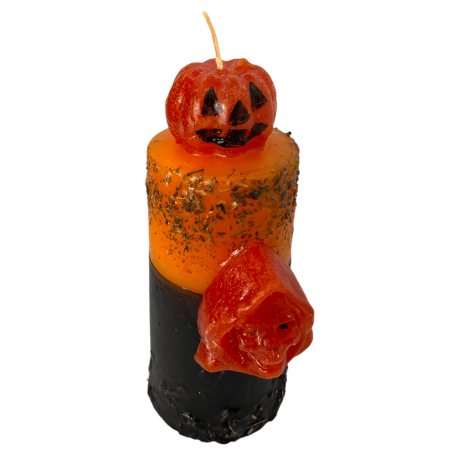 Vela Especial de Halloween Assusta Espíritos HOSTENATURA - Inclui Oração