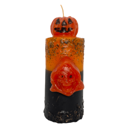 Special Halloween Candle to Scare Away Ghosts...