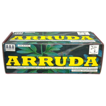 Ruda Spiritual Nature Defumator - ブラジル製 - 20 錠 - 環境を浄化し、マイナスのエネルギーを除去します