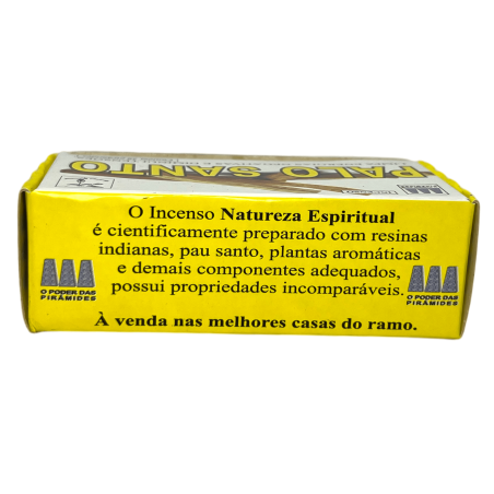 Désumateur Spirituel Palo Santo Spiritual Nature - Fabriqué au Brésil - 20 comprimés - Nettoie les énergies négatives et détend
