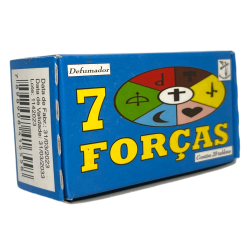 Spiritual Defumer 7 Forces Spiritual Nature - Wyprodukowano w Brazylii - 20 tabletek - Oczyszczanie, Oczyszczanie, Przestrzenie 