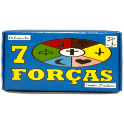 Spiritual Defumer 7 Forces Spiritual Nature - Wyprodukowano w Brazylii - 20 tabletek - Oczyszczanie, Oczyszczanie, Przestrzenie 