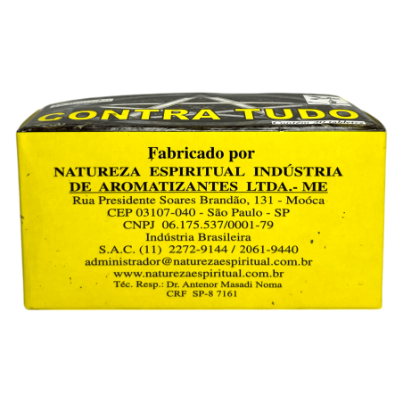 Spiritual Defumator Against All Spiritual Nature - Made in Brazil - 20 tablets - Against all negative energies