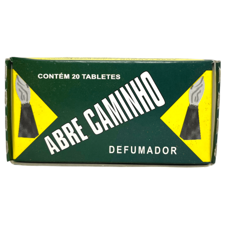 Spiritual Defumator Open Paths Spiritual Nature - Made in Brazil - 20 tablets - Open Paths, Remove Obstacles
