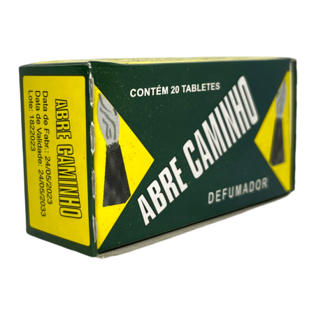 Spiritual Defumator Open Paths Spiritual Nature - Made in Brazil - 20 tablets - Open Paths, Remove Obstacles