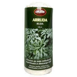 Ruda AUM Fragrances Candle 12x4.8cm - تقضي على...