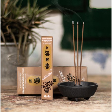 Encens Japonais Étoile du Matin Encens Olibano Church Nippon Kodo (20g) 50 barres + encensoir