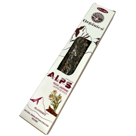 Ullas Alps Rock Jasmine Incense - Handmade - Made in India - 100% Natural - ULLAS Alps Organic Incense