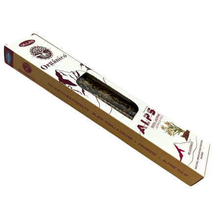 Encens Ullas Alps Rock Jasmine - Fait main - Fabriqué en Inde - 100% Naturel - Encens Bio ULLAS Alps