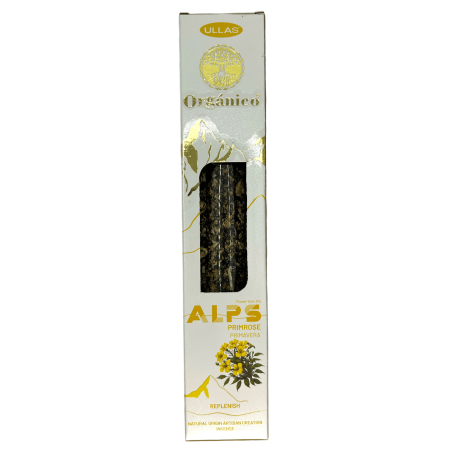 بخور الربيع Ullas Alps - صناعة يدوية - صنع في الهند - طبيعي 100٪ - ULLAS بخور عضوي Alps