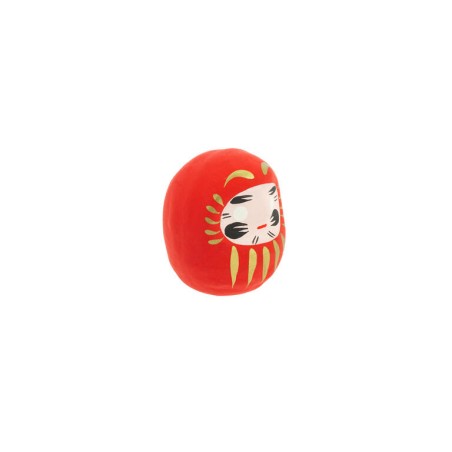 Daruma Rojo Petit Sort - Tradicional Japó - Muñeco dels propòsits