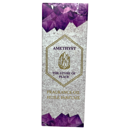 Huile parfumée à l’améthyste Peace Stone - Spirit of Equinox Huile parfumée d’inspiration minérale - 15ml.