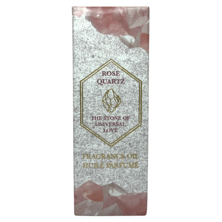 Rose Quartz Fragrance Oil Love Stone - Spirit of Equinox Mineral-inspired Fragrance Oil - 15ml.
