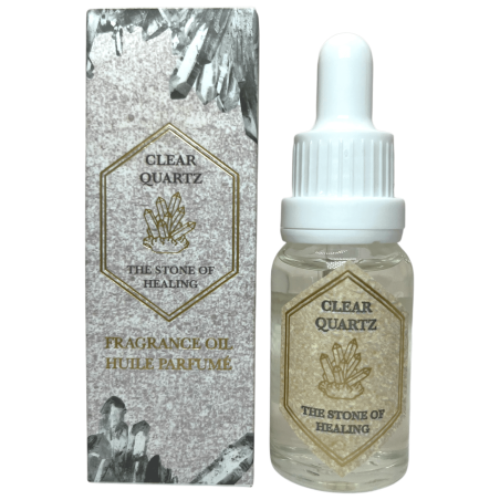 Heilstein Quarz Duftöl - Geist der Tagundnachtgleiche Mineralisch inspiriertes Duftöl - 15ml.