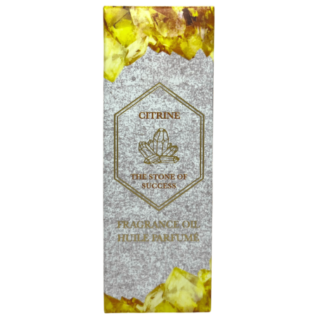 シトリンフレグランスオイルサクセスストーン - Spirit of Equinox Mineral-Inspired Fragrance Oil - 15ml.