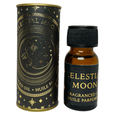 Huile de Parfum Mystique Lune Céleste Esprit de l’Équinoxe 15ml.