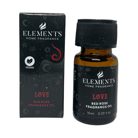 Huile de parfum Love Red Rose Spirit of Equinox Elements Parfum d’intérieur végétalien 10ml.