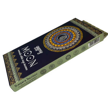 Incenso Gypsy Luna Salvia Bianca Banjara Gipsy Moon Nomadic - 6 bastoncini extra spessi